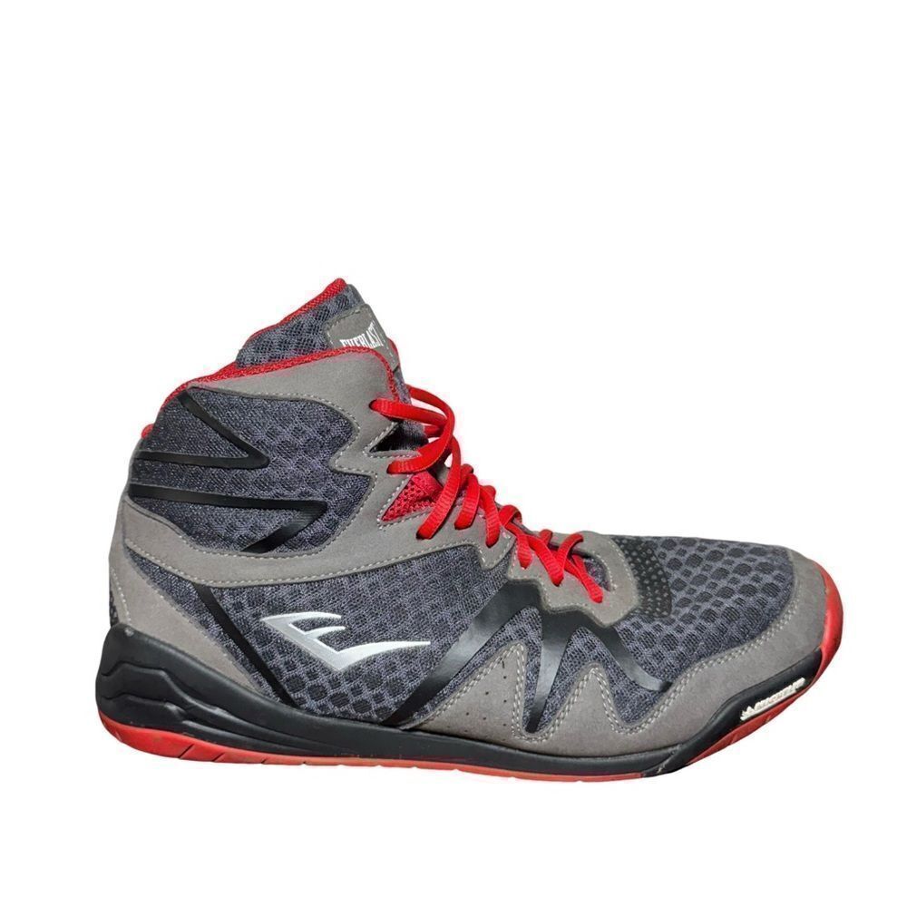 Everlast Gray and Red Athletic Shoes